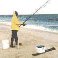 surf fishing